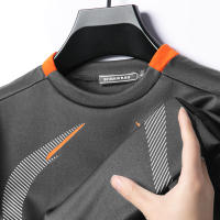 Camiseta De Fitness Verano Para Hombres Transpirable Secado Rápido Camiseta De Entrenamiento Ligera Para Gimnasio Tops Casual - details 6