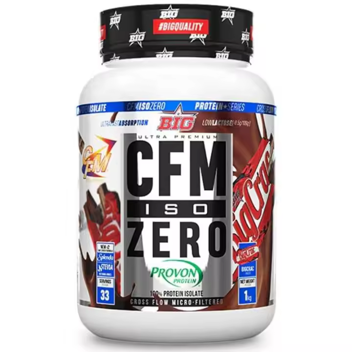 Big CFM ISO Zero 1kg Polvo Provon 295 CFM - Suplemento Proteico Definición Muscular - 1