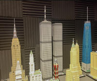 Modelo De Edificio Del World Trade Center 1:800 Vista De Calle De La Ciudad Bloques De Construcción MÓC-159549 Regalo Para Adultos Y Niños - details 7
