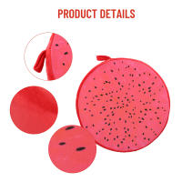Funda De Cojín Redonda Para Silla De Barra Con Estampado De Frutas De Dibujos Animados Antideslizante Cubierta De Asiento Suave Para Sala De Estar Y Comedor - details 86