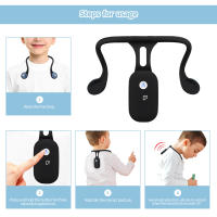 Corrector De Postura Inteligente Dispositivo De Entrenamiento De Postura Realtime Corregidor De Espalda Y Cuello Para Adultos Y Niños Cuidado Oseo Con Material Compuesto - details 9