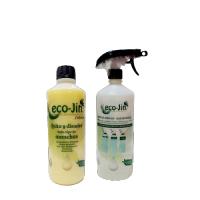 ECO JIN Original, 1L concentrado + difusor . Limpieza perfecta sin límites ECO-JIN. Higiénizante, Bactericida, Anticalcareo, desinfectante y elimina cal. Componentes tensoactivos. - details 2