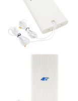 Mimo Panel Antena 700-2600MHz 2*44dBi Antena 3G 4G LTE Con Conector SMA Y Cable De 2M/5M Para Router Y Modem - details 3