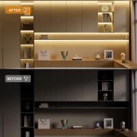 Tira De Luz LED COB Flexible 5V USB Tuya Zigbee 3.0 1m-5m Blanco Cálido Controlable Por Voz Para Decoración De Hogar Compatible Con Alexa Google - details 11