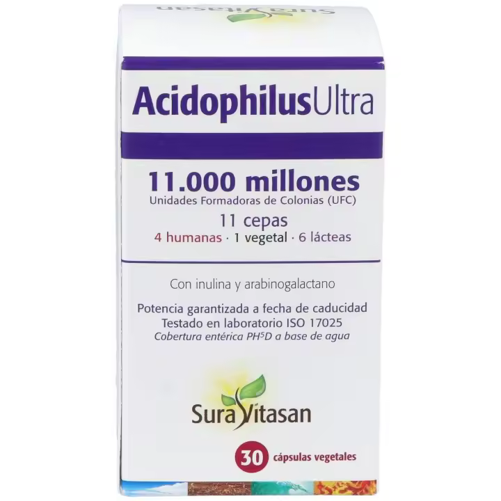 Sura Vitasan Acidophilus Ultra 30 Cápsulas - 1