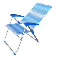 Silla Alta plegable de playa con Cojin estructura de aluminio y tejido Textileno, transpirable y fresco - Maxia Market - details 2