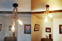 Lámpara Colgante Vintage De Hilo De Jute MANVIV Luz Pendente Industrial E27 Para Interior Estilo Retro Para Sala De Estar/Bar/Loft - details 10