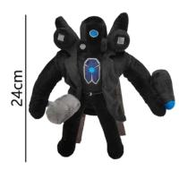 Muñeco De Peluche Skibidi Toilet Clockman Titan TV Man Speakerman Juguete De Horror Para Niños Regalos De Cumpleaños Y Navidad Material De Algodón PP Relleno - details 31