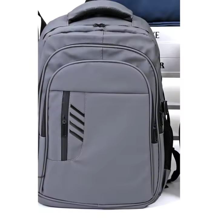 J.S ONDO MOCHILA TIPO TELA PARA HOMBRE Mochila Escolar Mochila de Viaje Negocios Trabajo Diario Antirrobo Impermeable Grande Mochila Ordenador CLASICO 19pulgadas - 1