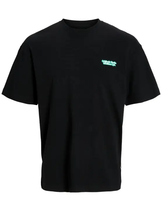 Camiseta Jack&Jones Astoria negro manga corta para hombre - 1