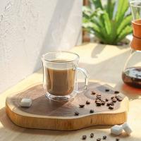 Taza De Cerveza Y Café De Vidrio Doble Muralla Resistente Al Calor Conjunto De Tazas De Whiskey Y Té Ecológico Transparente Para El Hogar - details 7
