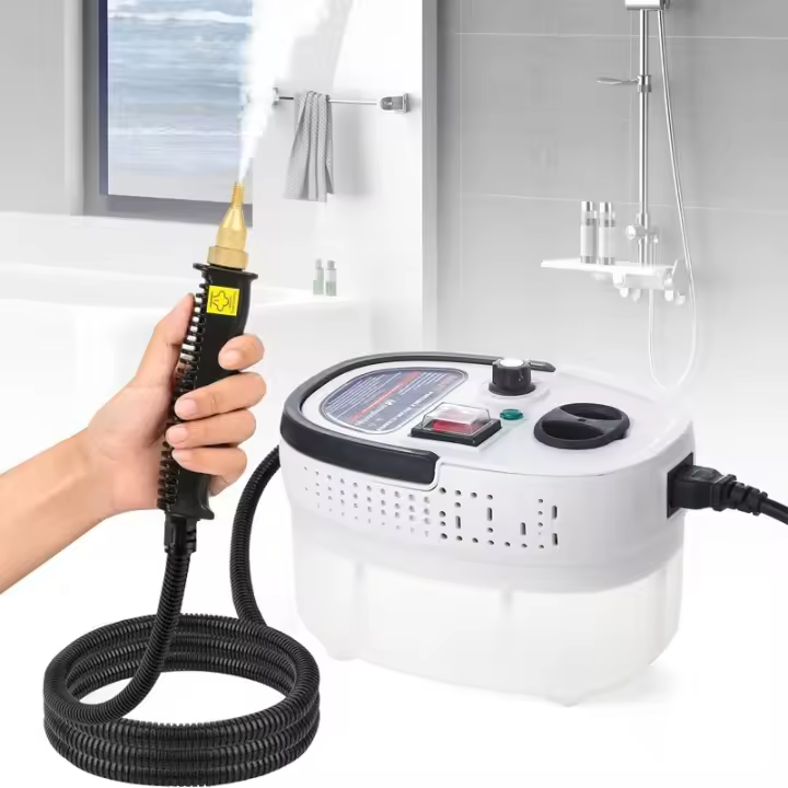 Limpiador a vapor de alta presión de 2500 W y hidrolavadora de alta temperatura para aire acondicionado doméstico, campana extractora de cocina, coche, etc. - 1