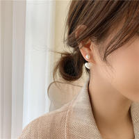 Pendientes De Perla Simulada Para Mujer Estilo Elegante Corazón Redondo Pendiente De Amor Para Fiestas Y Boda Joyería Valentine's Day Regalos - details 3
