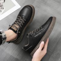 Zapatos Casuales Para Hombre Primavera Negros Transpirables Moda Zapatillas Para Conducir Caminar Tenis Skate Plataforma - details 5