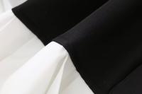 Vestido Corto Sin Mangas Elegante Y Casual Para Mujer TRAFZA Verano 2024 Pleated Falso Dos Piezas Estilo Casual Mini Vestido De Fiesta - details 19