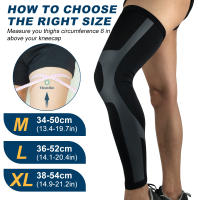 Manguito De Compresión Para Pierna Completa 1 PC Soporte UV Deportivo Para Hombres Y Mujeres Calentadores De Pierna Ciclismo - details 2