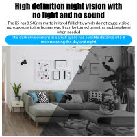 Cámara Mini WiFi 1080P HD Con Visión Nocturna Y Detector De Movimiento Y Sonido Ángulo Amplio De 120 Grados Monitor De Bebé Para Hogar Y Oficina - details 4