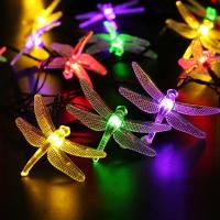 Luces Solares De 20 LEDs 4M Para Jardín Impermeables Decoración Navideña Cadena De Luces Solar Para Fiesta Y Jardín - details 6