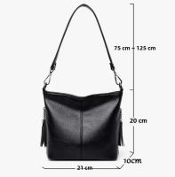 Bolso De Hombre Para Mujer En Cuero De Alta Calidad De Color Sólida Bolso Cruzado Pequeño Estilo Fashion Bolsa De Mano 2023 - details 0
