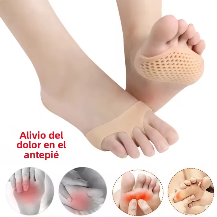 Pepmen Almohadillas De Dedos Suaves 2/4/10Pcs Alivio Del Dolor Metatarsal Neuroma Callo Protección Del Pie Inodoras Antideslizantes - 1