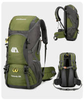 Mochila De Viaje 50L Para Hombres Y Mujeres Mochila Grande De Camping Senderismo Montañismo Deportes Al Aire Libre Impermeable Con Bolsillo Para Zapatos - details 9