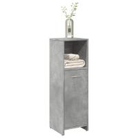 vidaXL Armario de baño madera contrachapada gris 30x30x95 cm - details 0