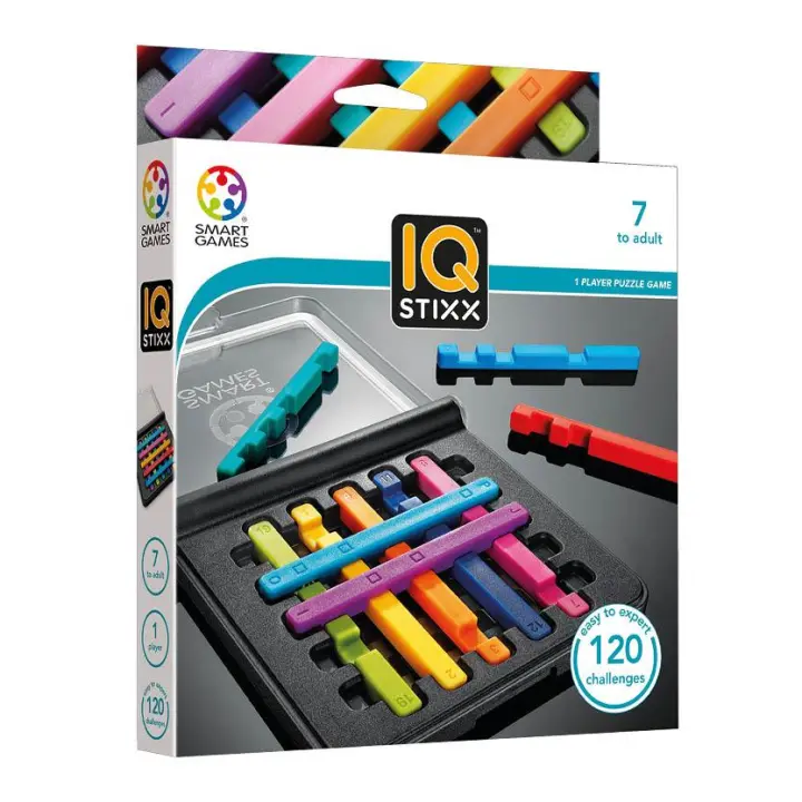 Smart Games- IQ Stixx | Juegos De Mesa Niños 7 Años O Más | Rompecabezas Niños Y Adultos | Juegos De Mesa | Juegos para Niños | Juegos Infantiles - 1