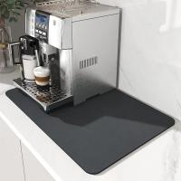 Alfombra De Cocina Grande Absorbente Para Café Alfombra De Secado Rápido Para Baño Alfombrilla De Fregadero Ecológica Moderna - details 12