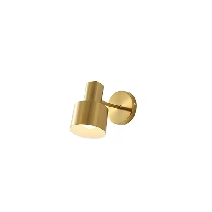 2PCS,Moderne LED Apliques Murale, Verstellbar, Gold für Bad, Treppen, Schlafzimmer - 1