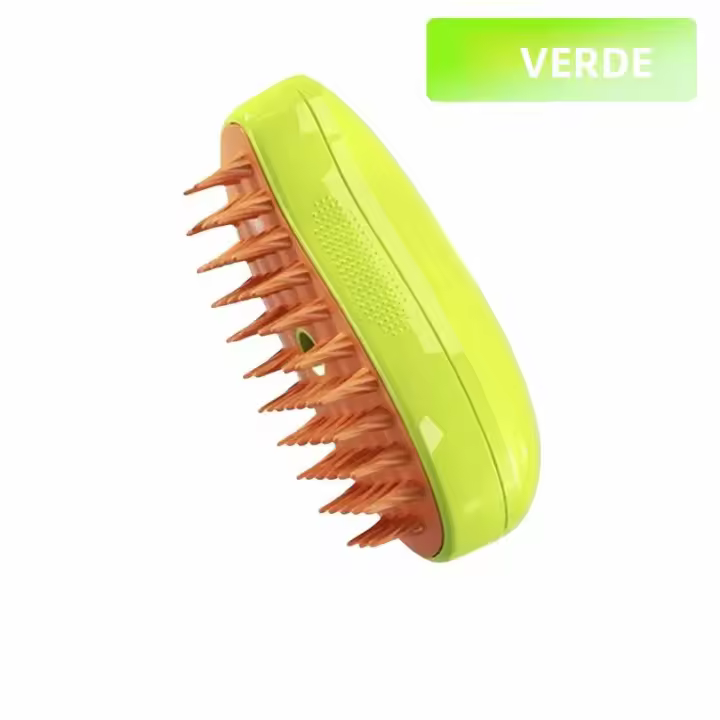 Cepillo De Baño Para Gatos 3 En 1 Con Humo Eléctrico Limpieza De Pelo Y Masaje Para Perros Y Gatos Cepillos De Plástico - 1