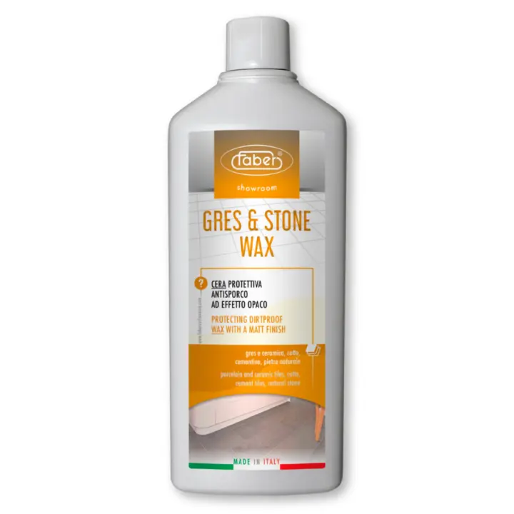 CERA PROTECTORA DE EFECTO MATE GRES & STONE WAX FABER 1LT. - 1