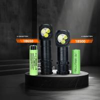 Linterna Frontal LED 1300LM Recargable Con Imán En La Punta Y Luz Táctica Para Camping Y Pesca Certificación CE/ROHS/LVD - details 1