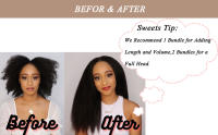 Extensiones De Cabello Humano Clip in Remy Textura Recta Pelo Brazileño 8 Piezas Pack Para Mujeres Negras Tejido Completo - details 0