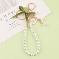 Llavero De Mujer Con Flor De Valenciano Verde PU Cuero Accesorio Para Coche Regalo De San Valentín Llavero De 1 Pieza - details 14
