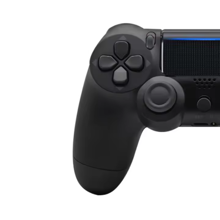 Controlador inalámbrico compatible con Ps4/Ps4 Slim/Ps4 Pro, con joystick de juego de doble vibración - 1