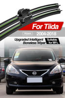 LimpiaFrente LimpiaFrente Wiper Blades Para Nissan Tiida C11 C12 C13 2004-2018 Pares Accesorios Para Ventanas Delanteras De Coche Natural De Látex Inteligente Sin Hueso Ajuste Original Al Tamaño Del Coche - details 0