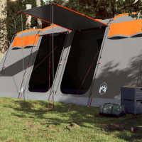 vidaXL Tienda de campaña familiar túnel 8 personas impermeable Color Azul,  Gris y naranja,  Verde y mas - details 1