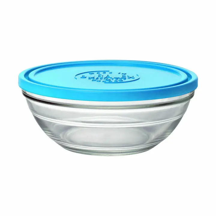 Fiambrera Hermética Duralex Bol Red Freshbox Azul (ø 20 x 8,2 cm) (1,6 L) - 1