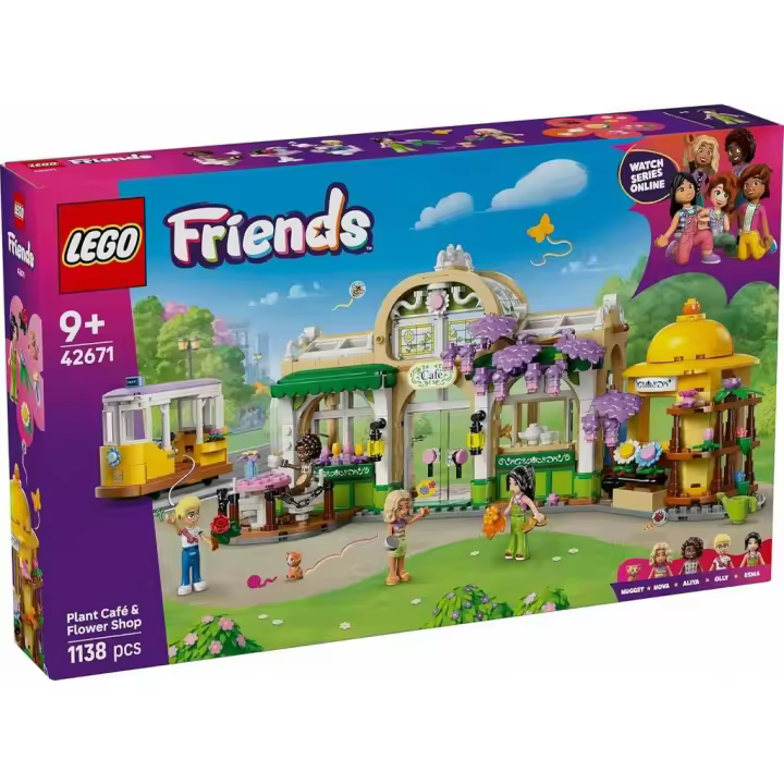Lego Friends Café Botánico y Floristería Lego friends LEGO - 1