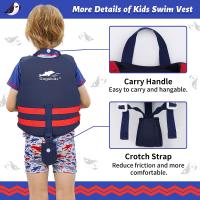 Chaleco De Salvamento Para Niños Neopreno Deportes Acuáticos Chaleco De Flotación Para Surf Natación Vela Rafting Seguridad En La Playa - details 6