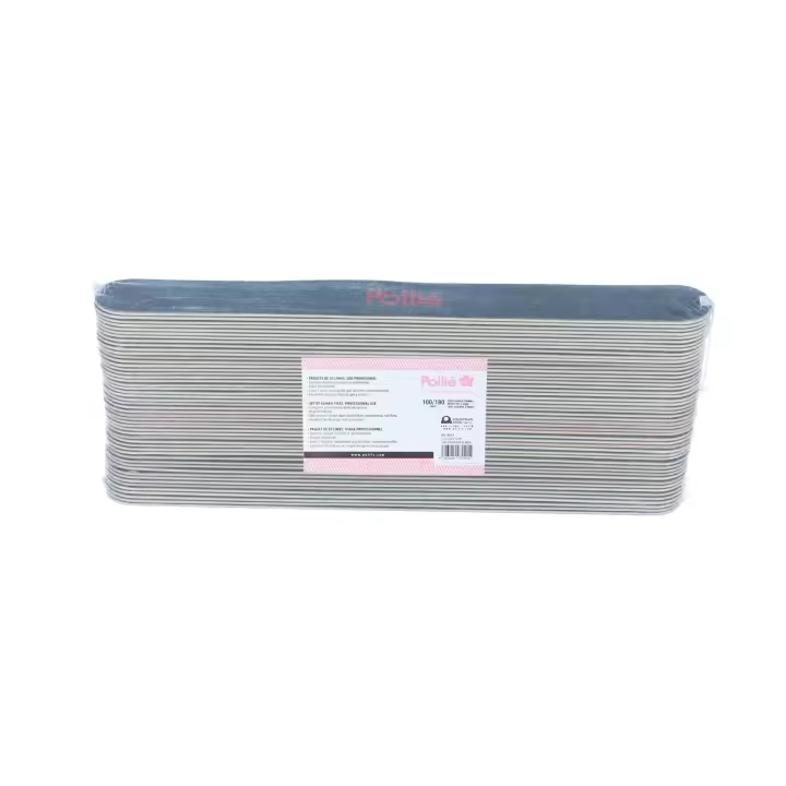 PACK 50 LIMAS AMERICANAS NEGRAS 178 MM. (marca: Pollié) - 1