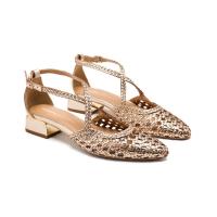 GIOSEPPO 75560PLATINO Zapatos casual mujer 35399 25V STILETTO DESTALONADO TRENZADO PLATINO - details 1
