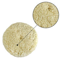 Kit De Pads De Lijado Natural De Lana 2pcs Para Compuesto Corte Reparación Del Cuerpo Del Coche Disco De Lijado De 3/4/5/6/7 Pulgadas - details 3