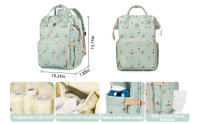 Mochila De Diaper Grande Capacidad Multifuncional Bolsa De Bebé Impermeable Moda Para Mamá Viaje Nappy Bags Bolsa De Amamantamiento - details 0