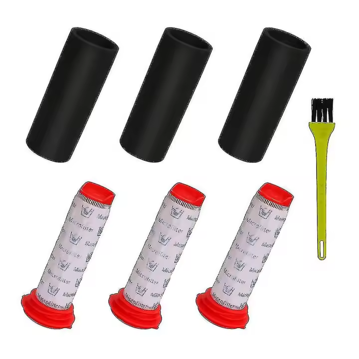 Kit de filtro para Bosch Athlet, 3 Filtro de palo principal + 3 Filtros de espuma - 1
