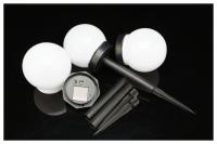 8pcs Luz Solar LED Para Jardín Lámpara De Suelo Redonda Impermeable Instalación En Suelo Iluminación Nocturna Para Paisaje Exterior - details 10