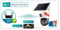Cámara Solar 4G SIM Card WiFi 360 IP 8MP 4K CCTV Cámara De Batería Dual Lente Para Seguridad Doméstica Exterior Inteligente - details 3