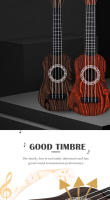Ukelele De Juguete Guitarra Clásica Instrumento Musical Educativo Para Niños Ajustable Con Cordones Y Palillos 2 Colores - details 4