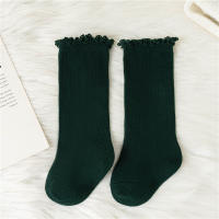 Calcetines Largos De Encaje Para Bebés Y Niñas Suaves Y Cómodos Para Todo El Año Calcetines De Algodón Con Volantes Para Niños Y Niñas De 0 a 5 Años - details 14