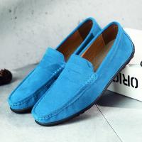 Zapatos Casuales Para Hombre De Cuero De Alta Calidad Mocasines Con Cordones Tamaño 38-47 Diez Colores Slip-on Zapatos De Conducción Moda Transpirables Y Massajeados - details 46